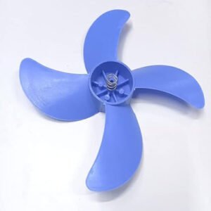 plastic-4-leaves-mini-fan blade-8inch-sky-blue