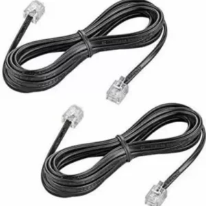 hybite-lan-cabel-5m-telephone-line-rj11-cabel-5m-compatibel-with-telephone-black-of-2