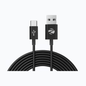 Brand ZEBRONICS Type USB Type C Cable Cable Type USB A TO USB TYPE C 480 Mbps Speed Connector 1 USB Type A Connector 2 USB TYPE C Cable Round Part Number ZEB-UCC100 Model ZEB-UCC100